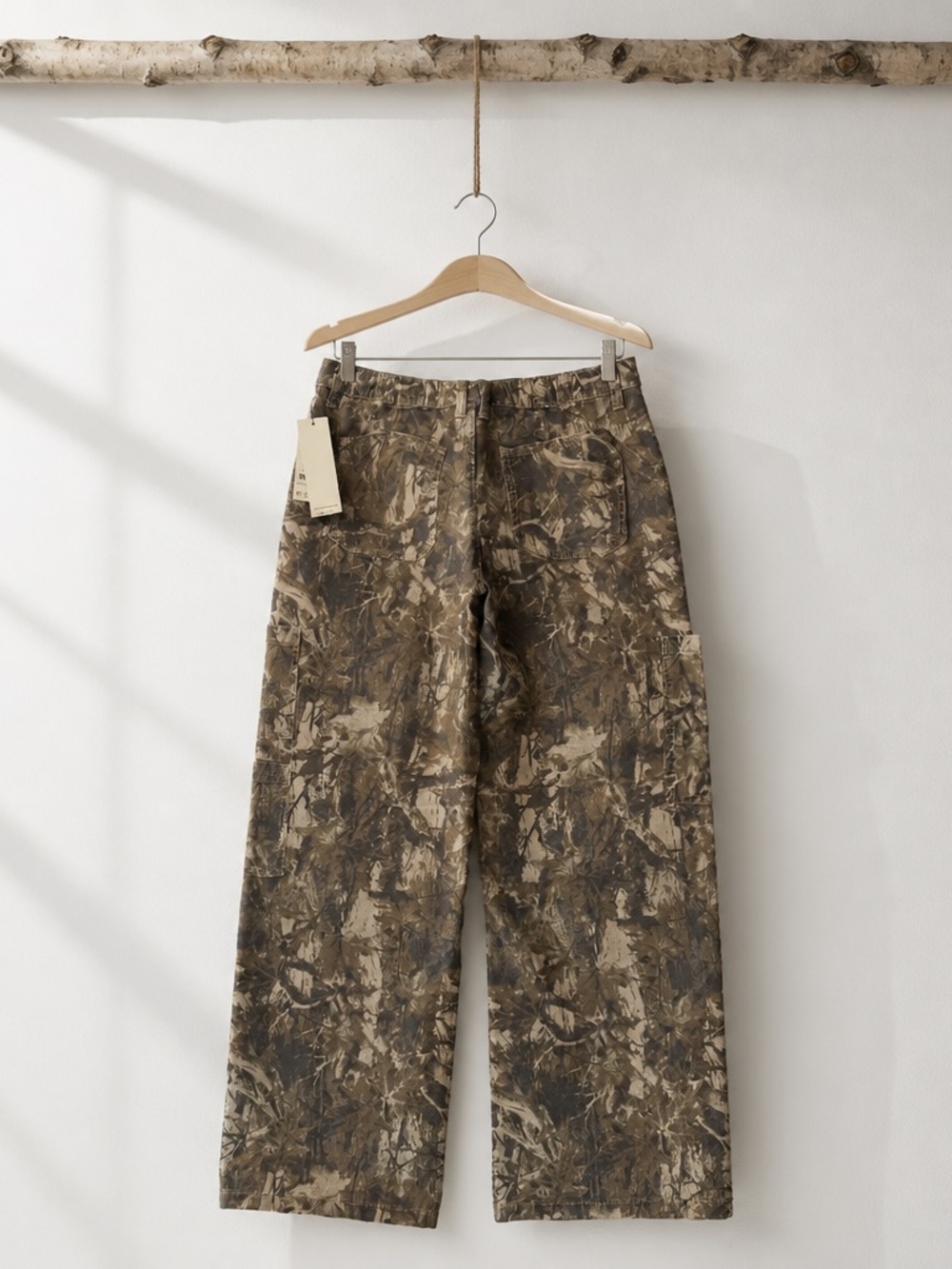 Women's Brown Camo Utility Pants